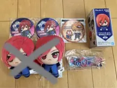 ブルーロック 千切豹馬 國神 錬介 缶バッジ ネームバッジ おすわりフィギュア