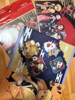 鬼滅の刃 クリアファイルセット A4サイズ