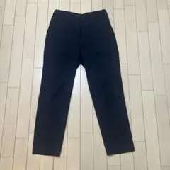 PLST プラステ ネイビー スラックス パンツ L