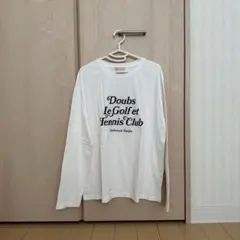 Discoat ロゴプリント長袖Tシャツ