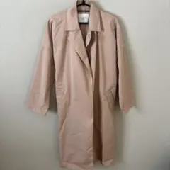 URBAN RESEARCH DOORS 薄手　ピンクベージュ　ガウン　コート