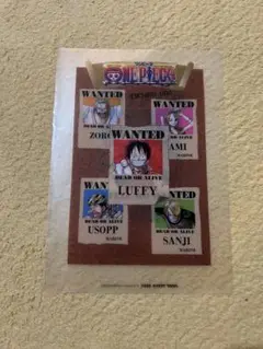 ワンピース JUMP FESTA 2001 クリアファイル