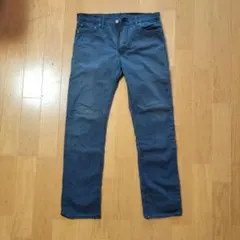 LEVI'S 513 カラーパンツ　W33 L32 ダークブルー
