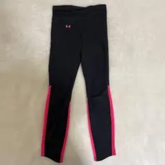 UNDER ARMOUR フィットネスパンツ SM ブラック/ピンク