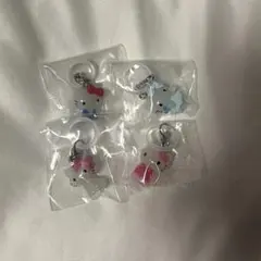 ハローキティ　めじるしアクセサリー　4種