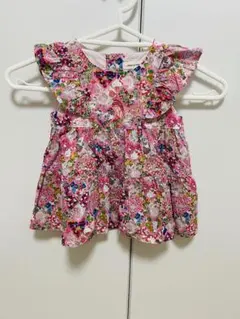 センスオブワンダー ハローキティ　リバティ　チュニック 90