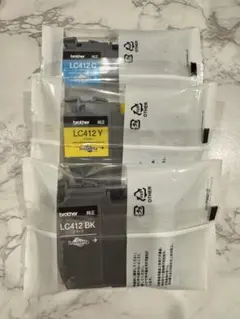 Brother 純正インクカートリッジ LC412XL 4色パック - メルカリ