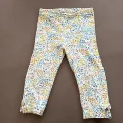 ニットプランナー　SMILE COTTON 花柄ボトムス 100cm