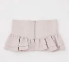 新品⭐︎rienda フェイクレザーコルセット ベージュ系のサムネイル