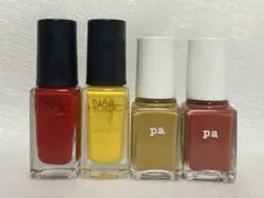 NAIL HOLIC pa マニキュア ネイルカラー 4本セットのサムネイル