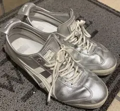 オニツカタイガー MEXICO66 シルバー 24cm