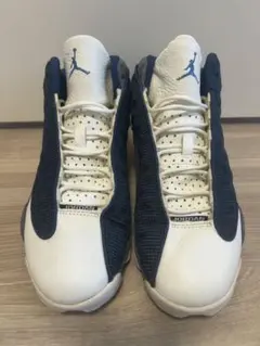 Air Jordan 13 レトロ フリント ホワイト/ネイビー　US8