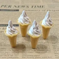 ミニチュアスイーツ　ソフトクリーム