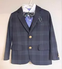 グリーンレーベルリラクシング　キッズ　フォーマル　スーツセット110㎝　6点