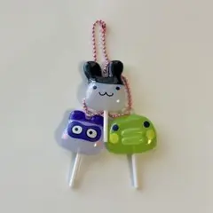 たまごっち カラフルキャンディチャーム みみっち ますくっち くちぱっち
