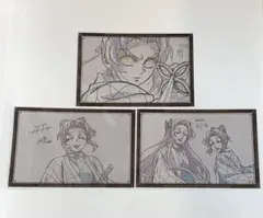 鬼滅の刃　無限城編　ダイニング　お楽しみくじ　おすそ分けポストカード 胡蝶　姉妹