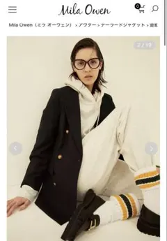 ヨッシー様専用　　金釦ダブルブレストロングブレザー　ダークネイビー