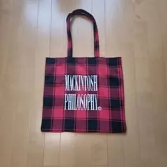 MACKINTOSH PHILOSOPHY チェック柄 トートバッグ - メルカリ