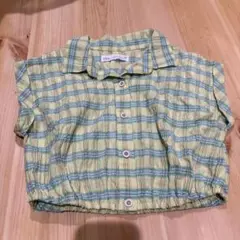ZARA 半袖クロップドシャツ 7歳　122 110 120 トップス