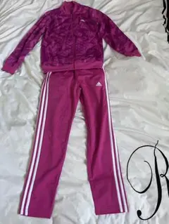 adidas ピンク ジャージセット