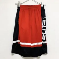 NIKE★DRI-FIT バスケットボール ハーフパンツ S 165cm 赤 黒
