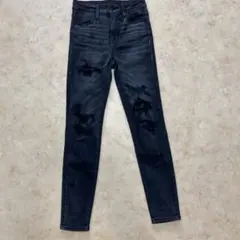 アメリカンイーグルダメージデニム2点セット