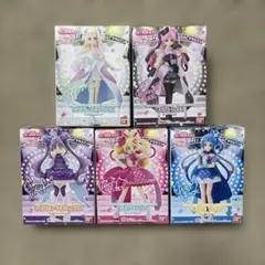 キミとアイドルプリキュアキューティーフィギュアセット 全5種