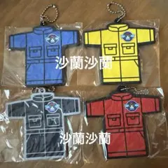 猫のひたいほどワイド 感謝祭 ラバーキーホルダー 4個セット