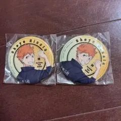 日向翔陽 缶バッジ2個セット