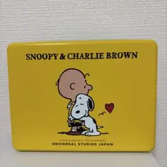 スヌーピークッキー缶 USJ ユニバーサルスタジオジャパン