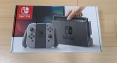 Nintendo Switch 本体 グレー 動作確認済み初期化済み - メルカリ