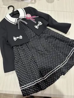 130 フォーマル ワンピース 女の子 入学式入園式　美品