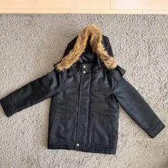 GAP KIDS ブラック中綿コート Sサイズ