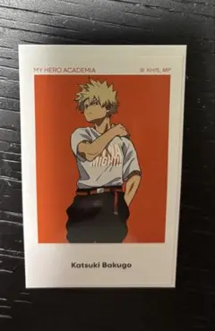 ヒロアカ　ベースヤードトーキョー　トレーディングアートステッカー　爆豪勝己