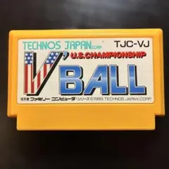 【レア】U.S. CHAMPIONSHIP V BALL【ファミコン】