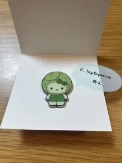 関西万博　藻キティ　ピンバッジ　カルシディスクス　2