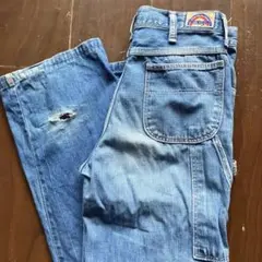 70's Wrangler ラングラー デニムペインターパンツ　TALONジップのサムネイル