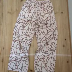 green label relaxing 150cm 総柄 プリント 長ズボンのサムネイル