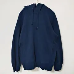 【定番】ユニクロユー スウェットプルパーカ ネイビー Мサイズ 男女兼用