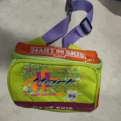 HART SKIS ウエストバッグ グリーン　レトロ