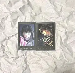 鬼滅の刃　ダイニング　お楽しみくじ　チェキ風ブロマイド　時透無一郎