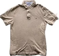 TOMMY HILFIGER ベージュ ポロシャツ