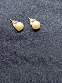 田﨑真珠 TASAKI K18マベパール パール スタッドピアス 約15㎜ 2025年