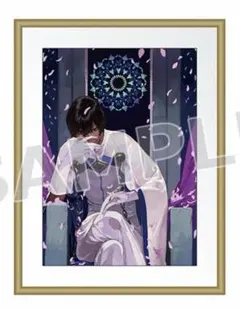 【新品未使用】FGO アルジュナオルタ A4 サイズ高精彩複製画 4/12まで値下げ・新品未使用品】FGO アルジュナオルタ A4高精彩複製画