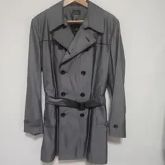 Paul Smith ポールスミス グレー ダブル ステンカラーコートのサムネイル