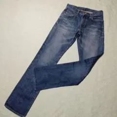 ひ*ろ様 お買い得。ダークブルー ストレートレッグ デニムメンズ⭕レディース⭕