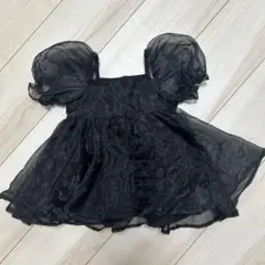 SHEIN 子供用ドレス ワンピース フォーマル 黒のサムネイル