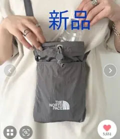 新品未使用★韓国限定ノースフェイス★ミニショルダー クロスバッグ