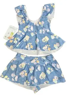 【新品】すみっコぐらし セパレート 水着 スイムウェア 110cm ネイビー