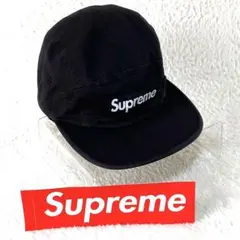 きいろん様専用Supreme キャンプキャップ ブラック USA製　ボックスロゴ